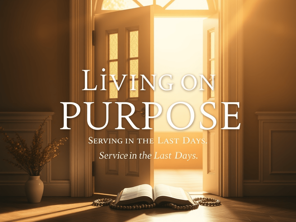 Living on Purpose: Serving in the Last&nbsp;Days