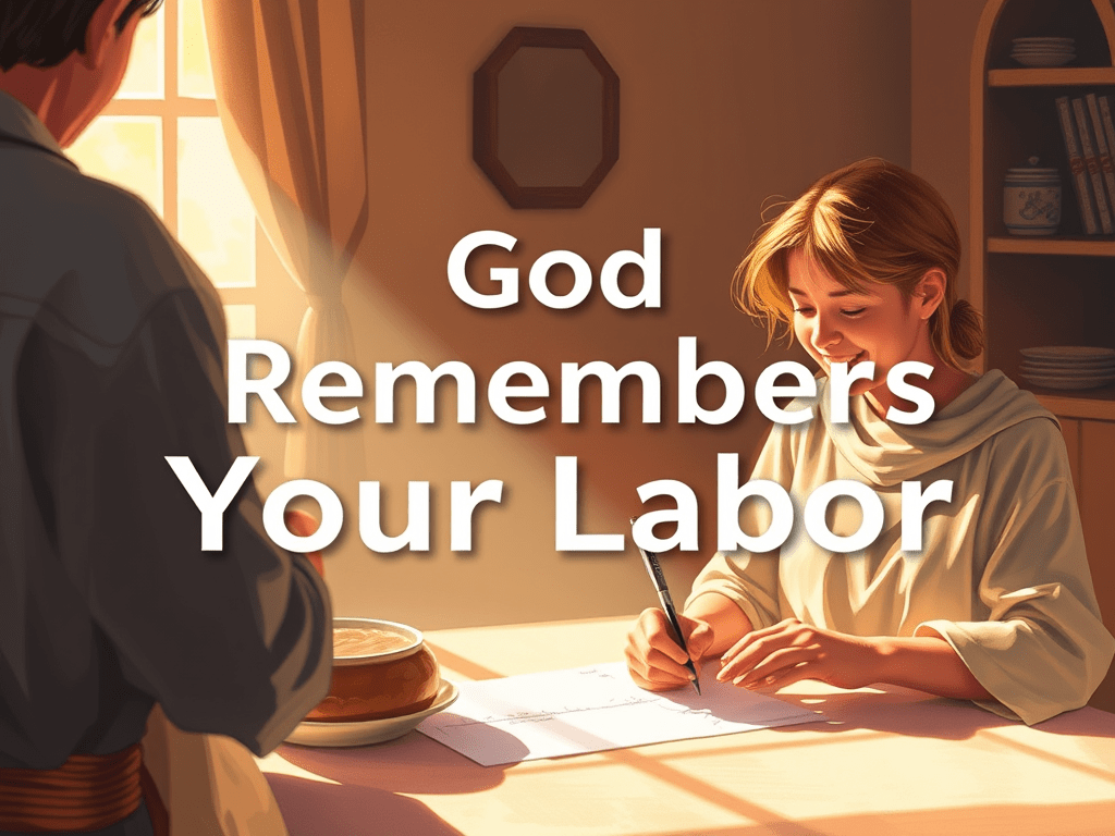 God Remembers Your&nbsp;Labor