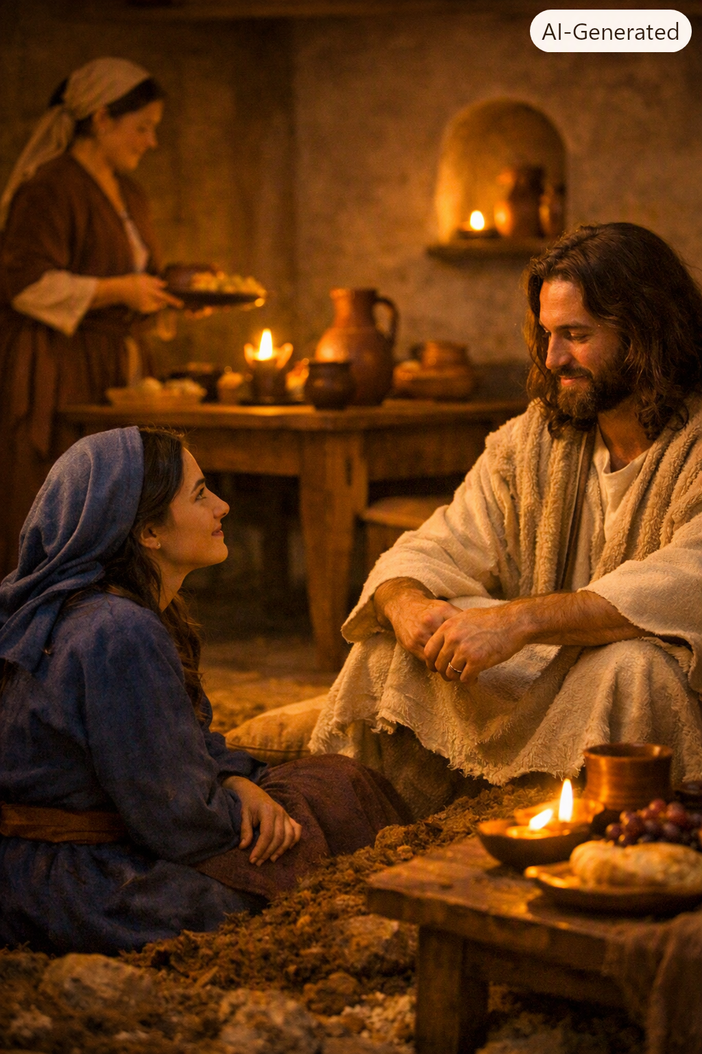 Choosing the Better Part (Martha, Mary & Lazarus)
