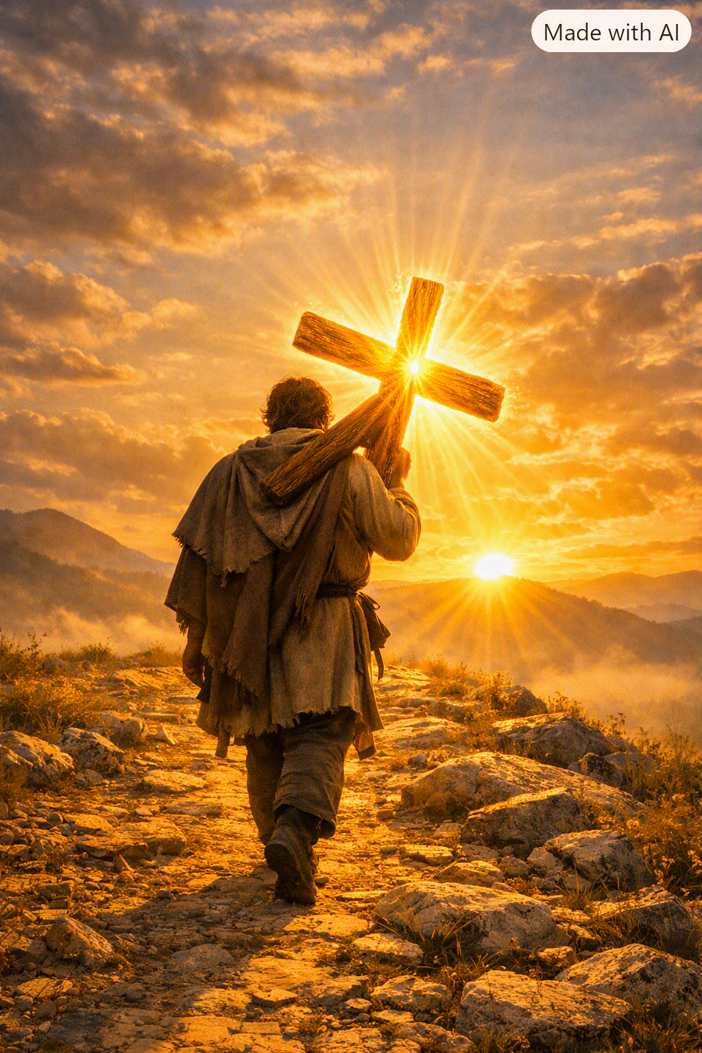 Carrying the Cross with Joy
